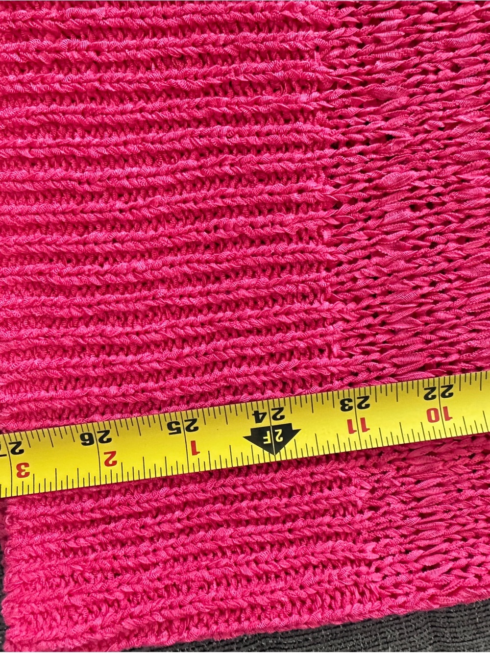 Y2K Victoria's Secret Hot Coral Pink Scoop Neck Knit Sweater Size L - Picture 14 of 15